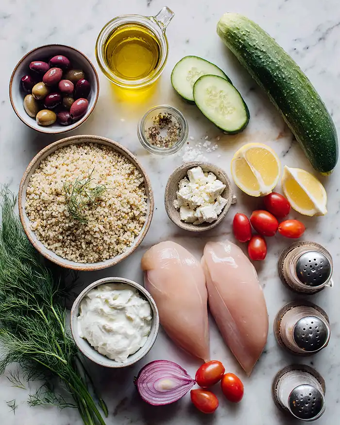 Lemon Dill Chicken ingredients