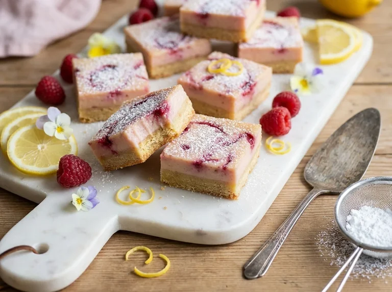 Lemon Raspberry Bars
