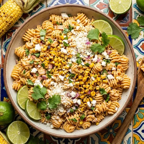 Mexican Street Corn Pasta Salad