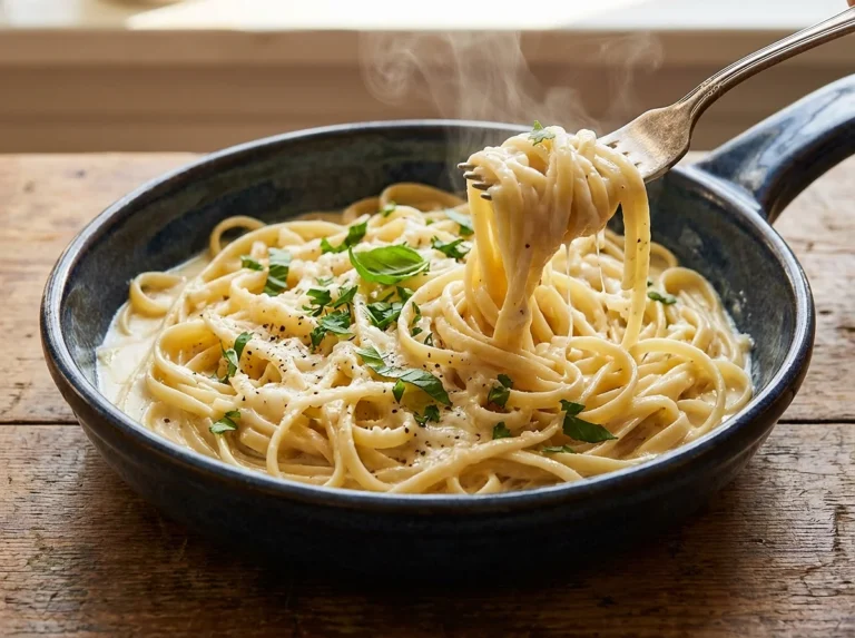 One Pot Creamy Garlic Pasta