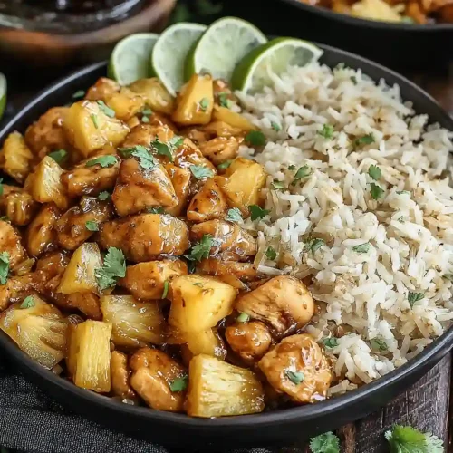Pineapple Chicken and Rice Recipe
