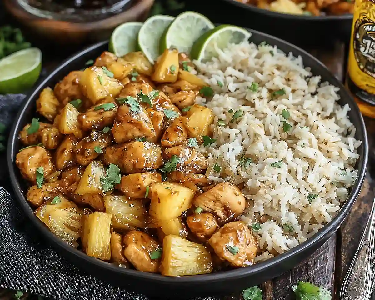 Pineapple Chicken and Rice Recipe