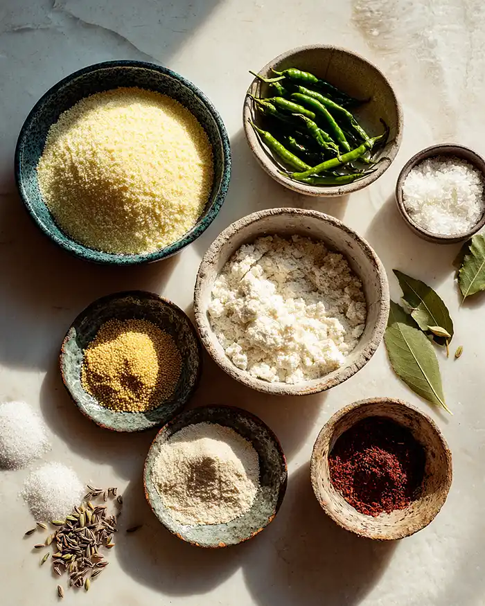 Rava Dhokla Recipe Ingredients