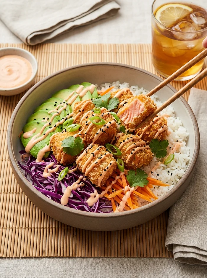 Bang Bang Salmon Bites Bowls 4 Salmon Recipes