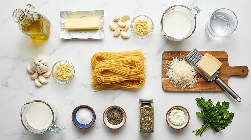 Simple Garlic Pasta