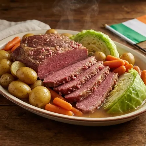 Slow Cooker Corned Beef and Cabbage