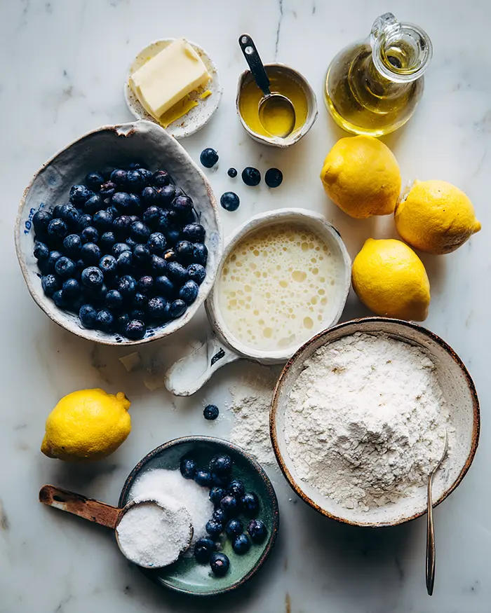 Sourdough Lemon Blueberry Focaccia Bread 2 Sourdough Recipes