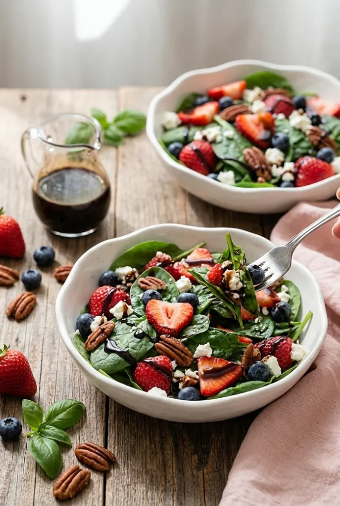 Spinach Berry Salad Recipes