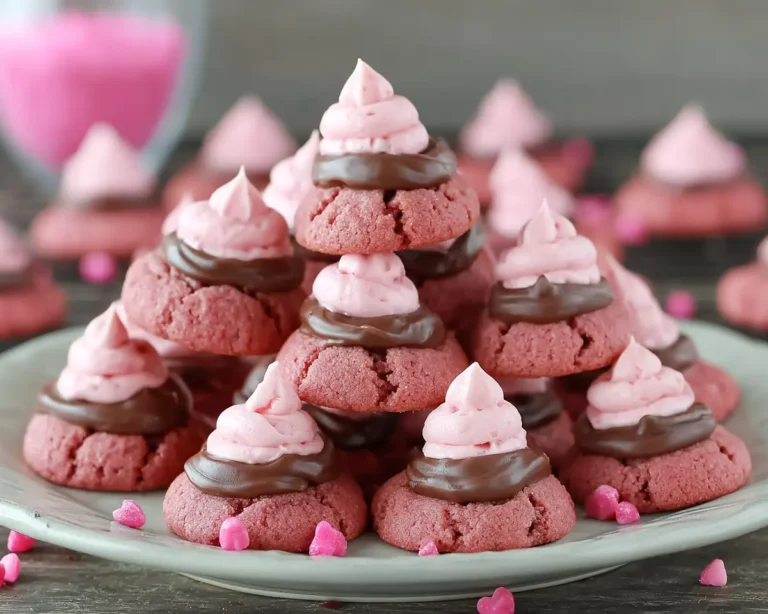 Strawberry Kiss Cookies