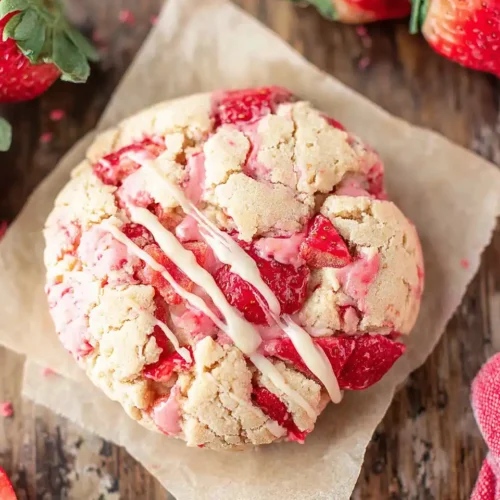 Strawberry Shortcake Cookies
