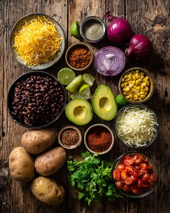 Taco Bowl Recipe Healthy ingredients