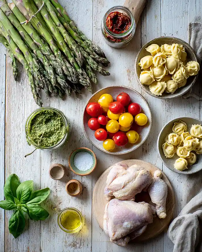 Tortellini With Chicken And Vegetables