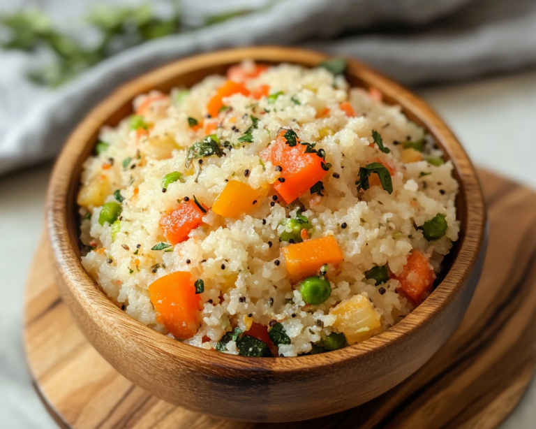 Vegetable Upma Recipe