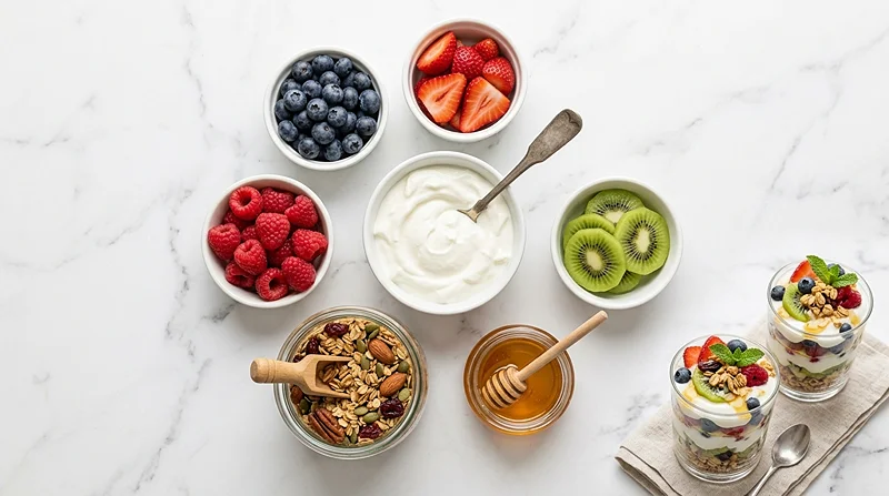 Greek Yogurt Parfait (5 Minutes) 2 5 Minute Breakfast