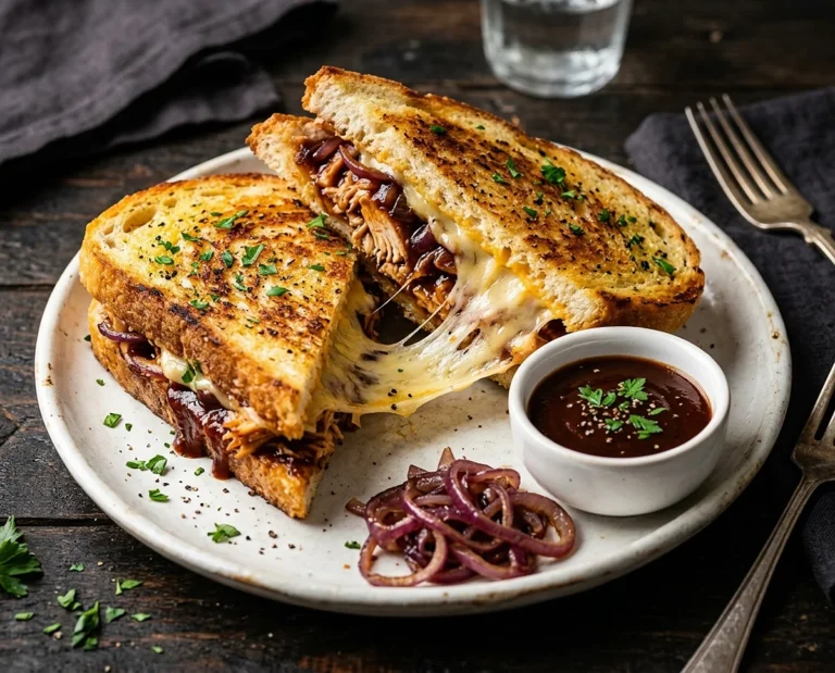 BBQ Chicken Grilled Cheese