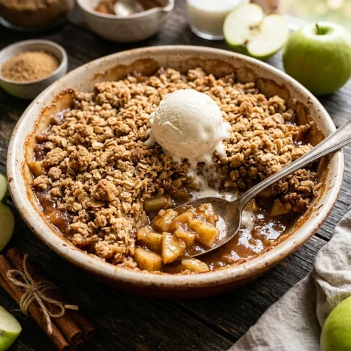 Baked Apple Crumble