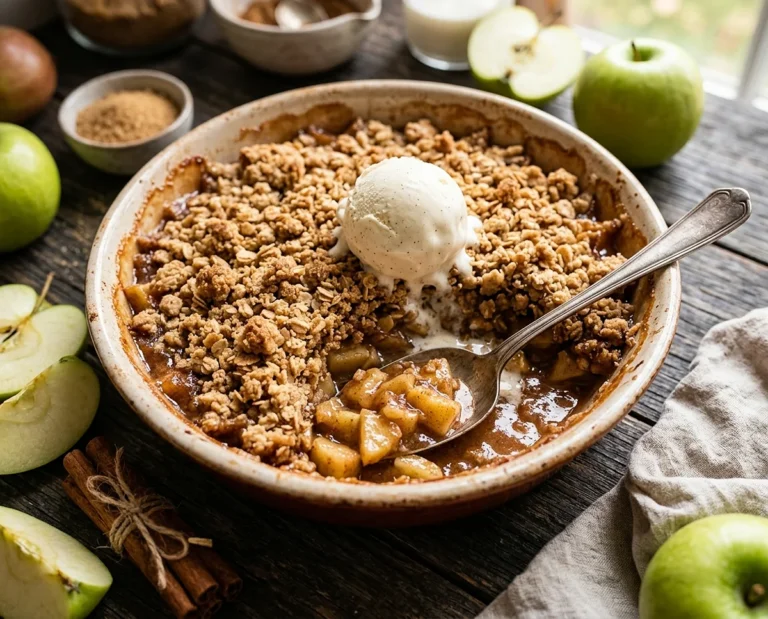 Baked Apple Crumble