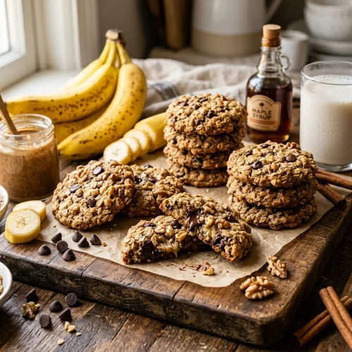 Banana Oatmeal Cookies