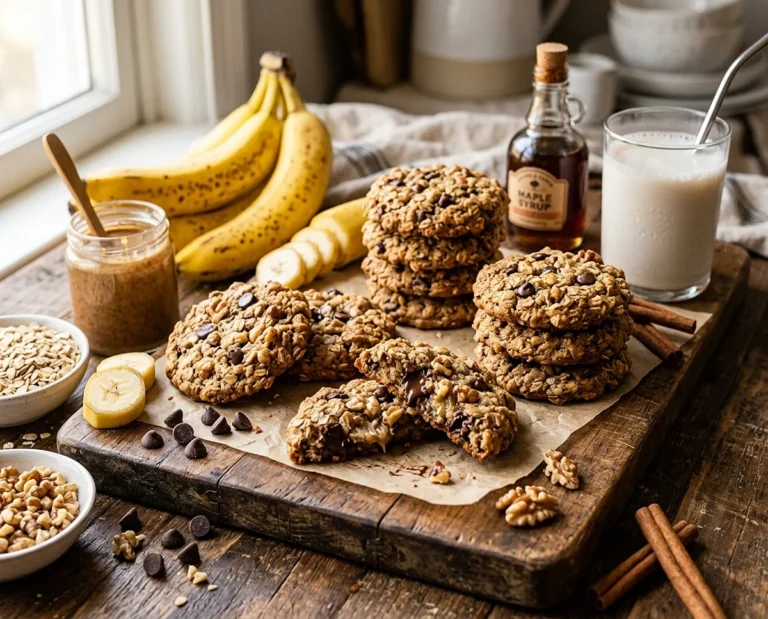 Banana Oatmeal Cookies