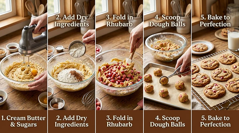 Brown Sugar Rhubarb Cookies 3 Best Rhubarb Recipes
