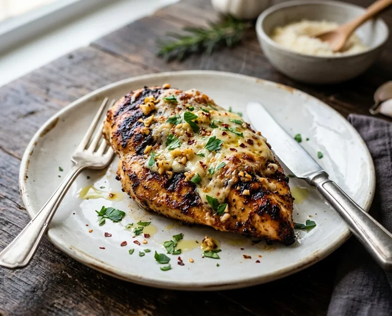 Blackstone Garlic Parmesan Chicken Delight