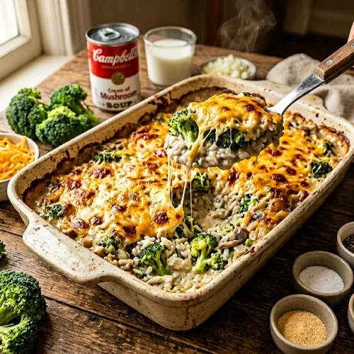 Broccoli-Rice Casserole 5 Broccoli-Rice Casserole