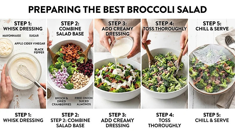 The Best Broccoli Salad 3 Broccoli Salad Recipe