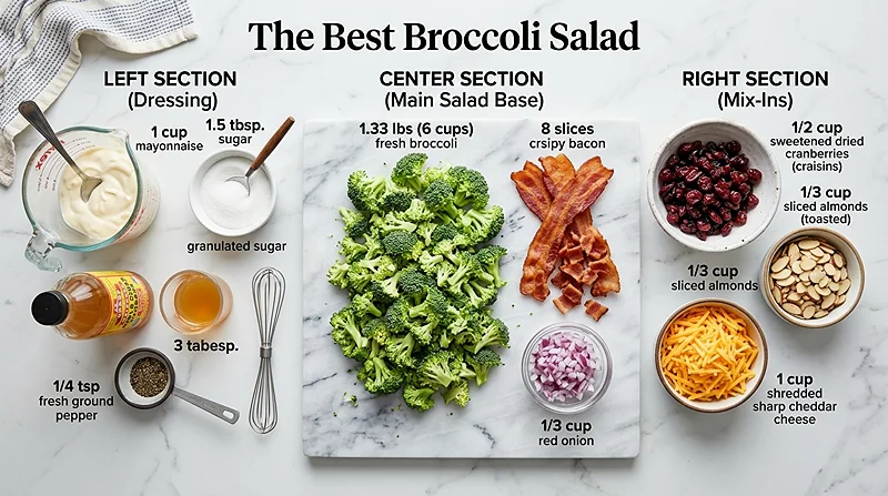 The Best Broccoli Salad 2 Broccoli Salad