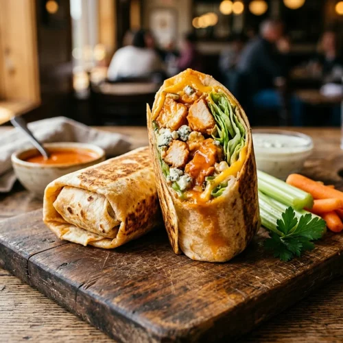 Buffalo Chicken Wrap 5 Buffalo Chicken Wrap