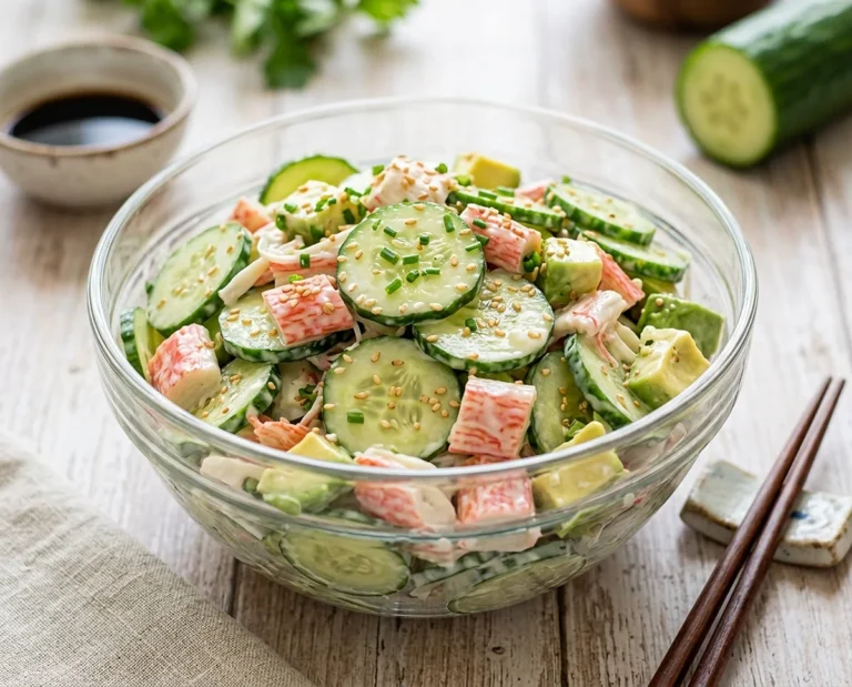 California Roll Cucumber Salad