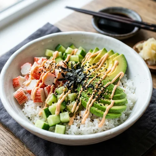 California Roll Sushi Bowls