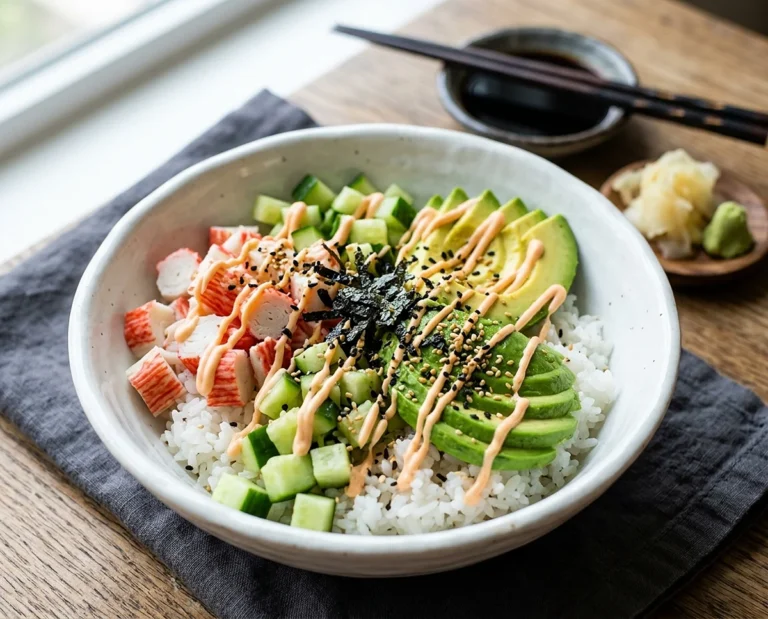 California Roll Sushi Bowls