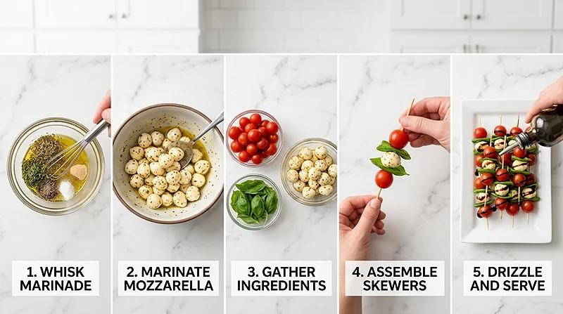 Caprese Salad Skewers
