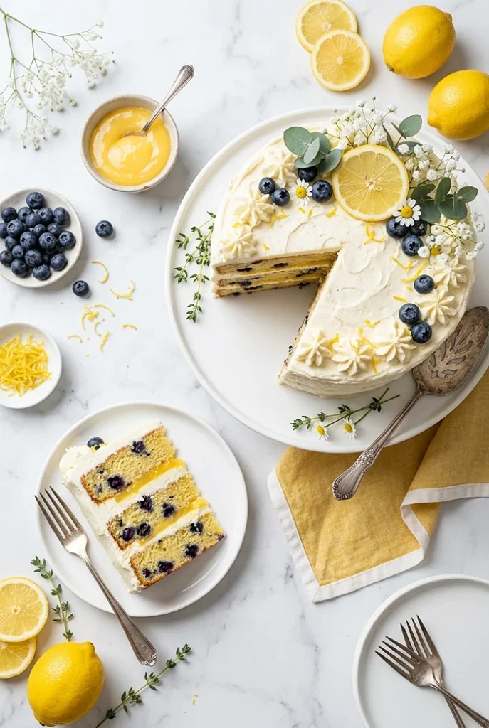 Cheesecake Lemon Blueberry