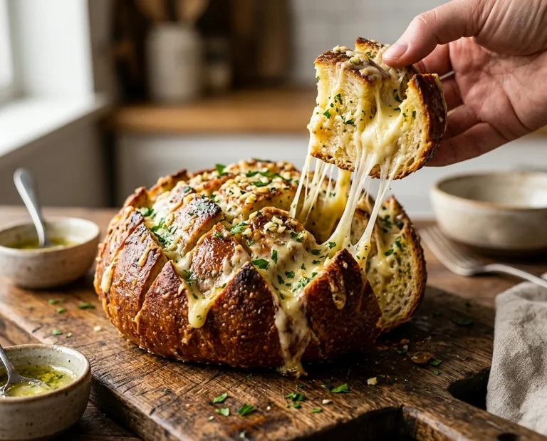 Cheesy Garlic Pull-Apart Bread