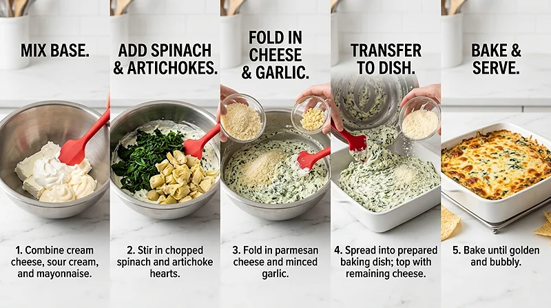 Cheesy Spinach Dip