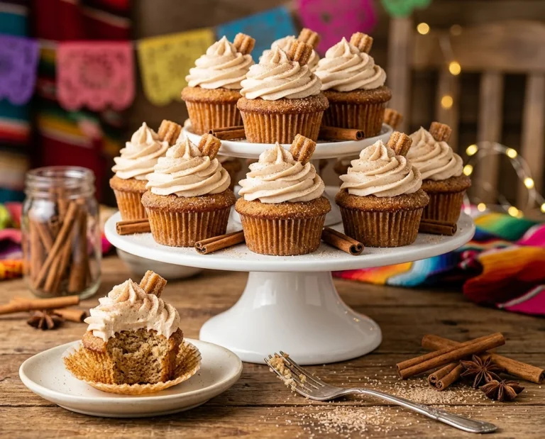 Churro Cupcakes