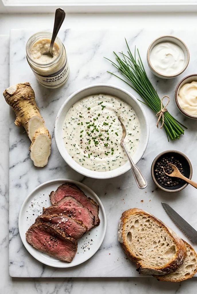 Classic Horseradish Cream Sauce