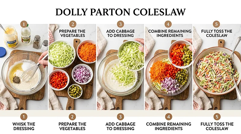 Dolly Parton Coleslaw Recipe 3 Classic Southern Coleslaw