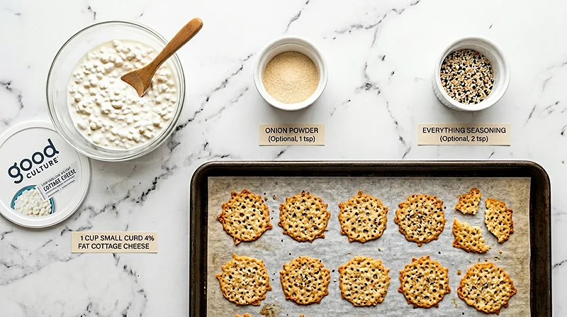 Crispy Cottage Cheese Chips 2 Cottage Cheese Protein Bites