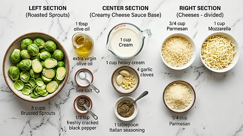 Creamy Brussels Sprouts