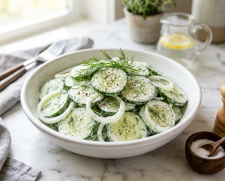 Creamy Cucumber Salad
