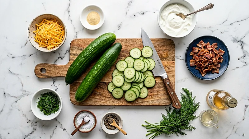 Creamy Cucumber Salad