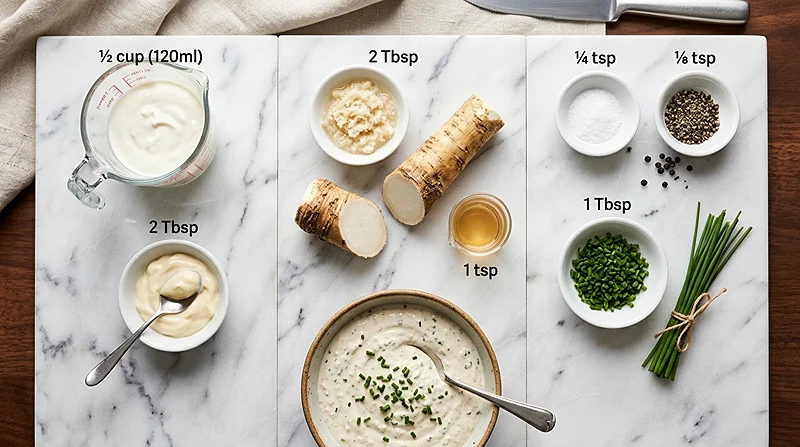 Creamy Horseradish Sauce