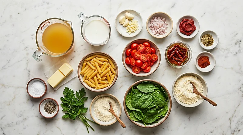 Creamy Tuscan Pasta