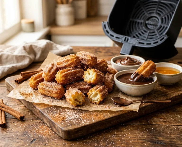 Crispy Air Fryer Churro Bites