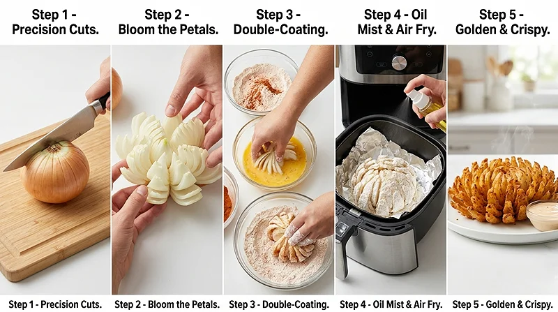 Crispy Blooming Onion