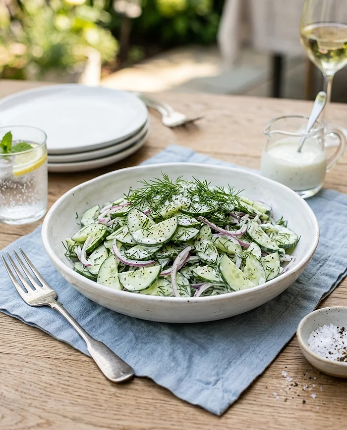 Cucumber Dill Salad Recipes