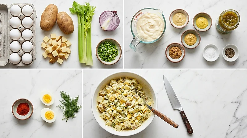 Deviled Egg Potato Salad 2 Deviled Egg Potato Salad Recipe