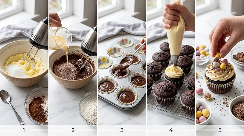 Easter Cupcakes Decoration